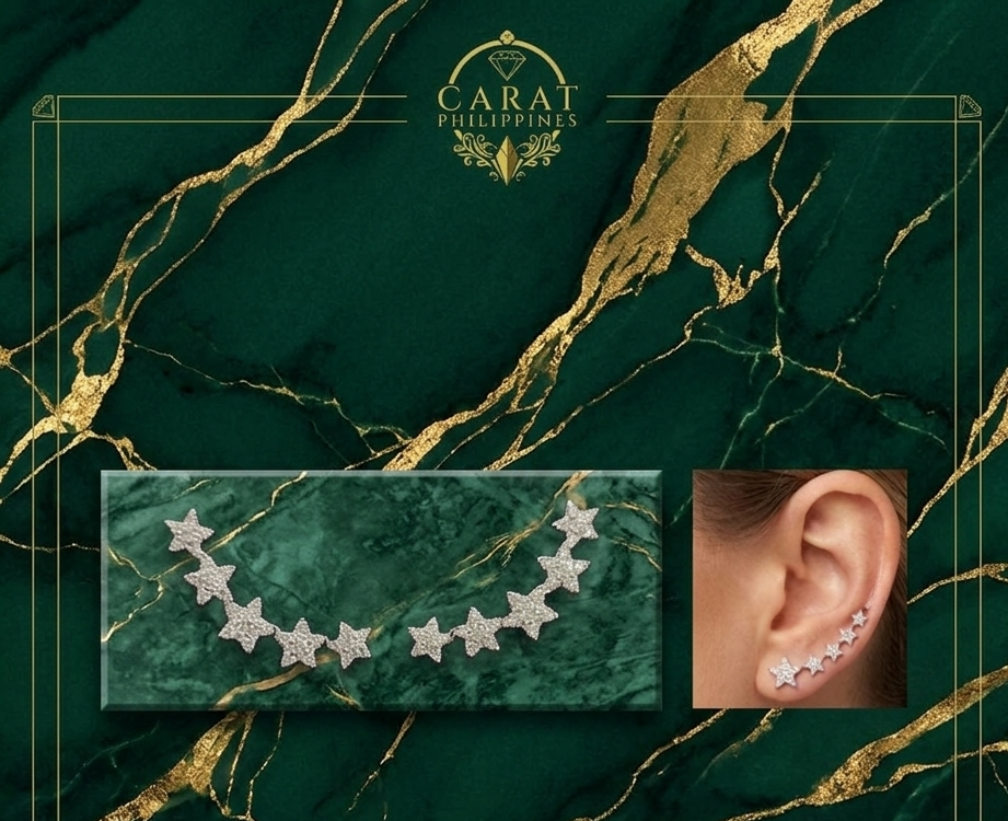 5 Star Natural Diamond Earrings
