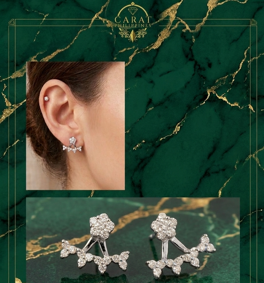 Rositas Two-Way Diamond Earrings