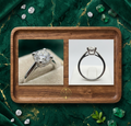 .80 Carat Round Cut Natural Diamond Solitaire Ring in 18K White Gold